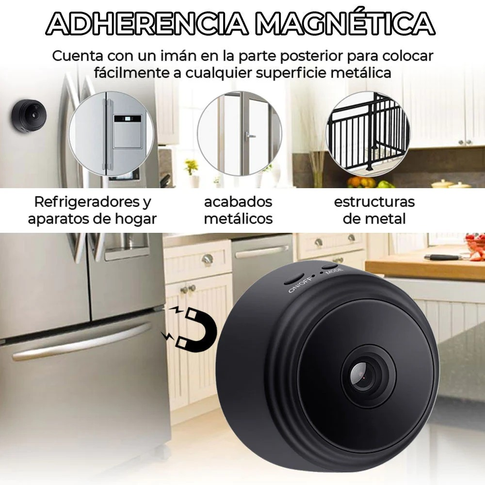 MINI CAMARA ESPIA MAGNETICA