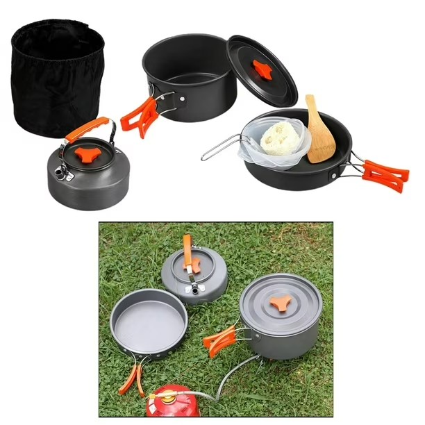 SET OLLAS DE CAMPING